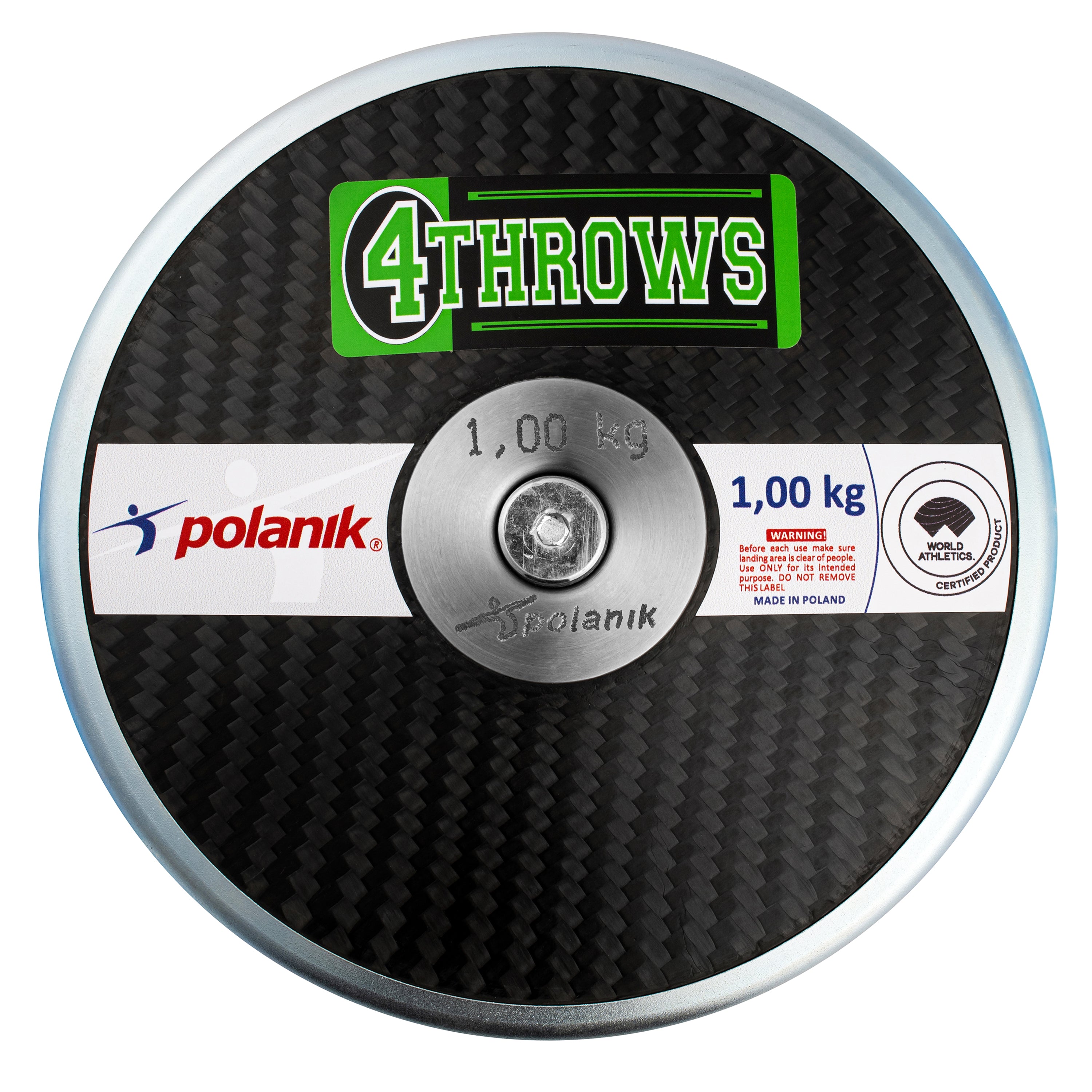 Polanik Carbon Fiber Steel Rim Discus - 85% Rim Weight